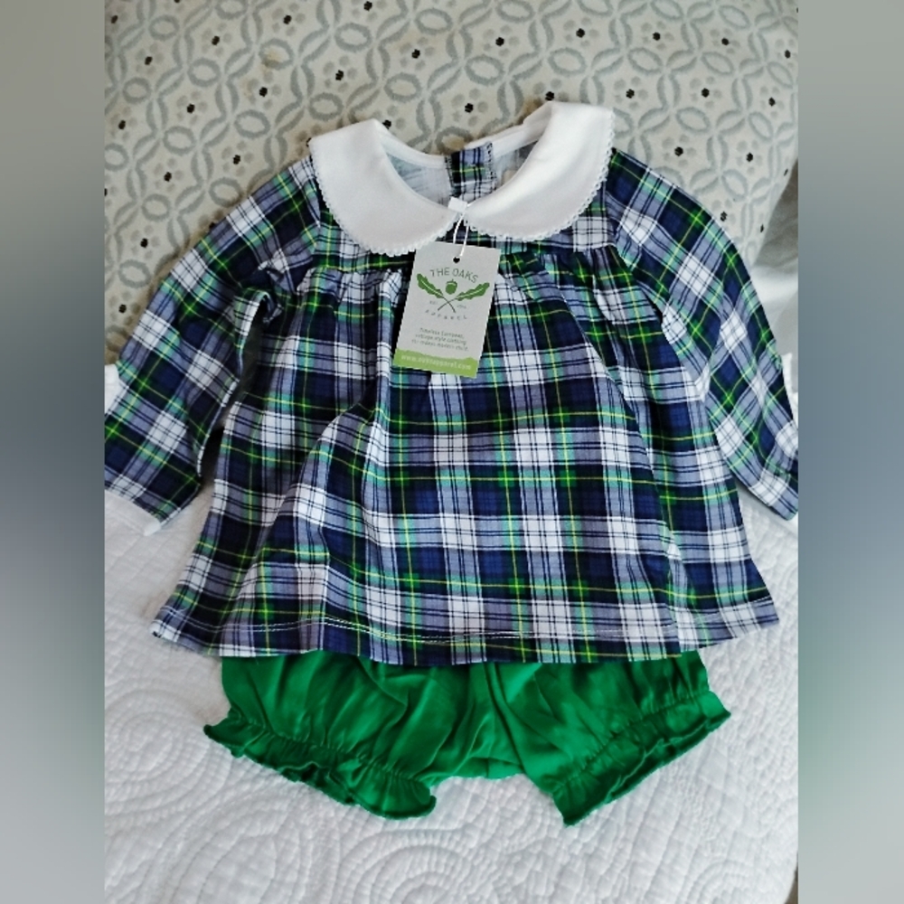 Nwts The Oaks Apparel Boutique Not Smocked Dress  Size 6 Mo